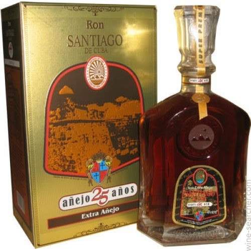 Ron Santiago de Cuba Extra Anejo 25 Anos